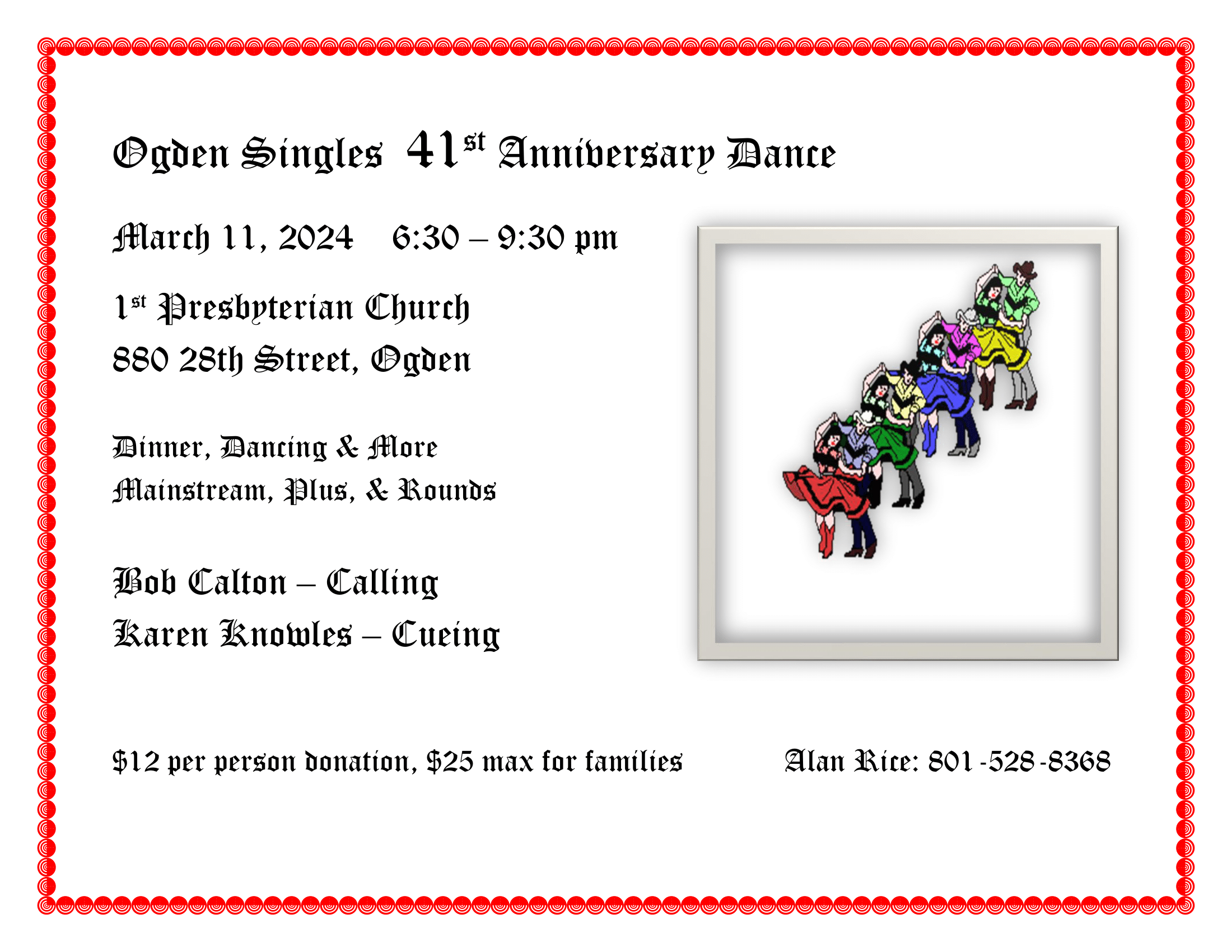 Ogden Singles - Anniversary