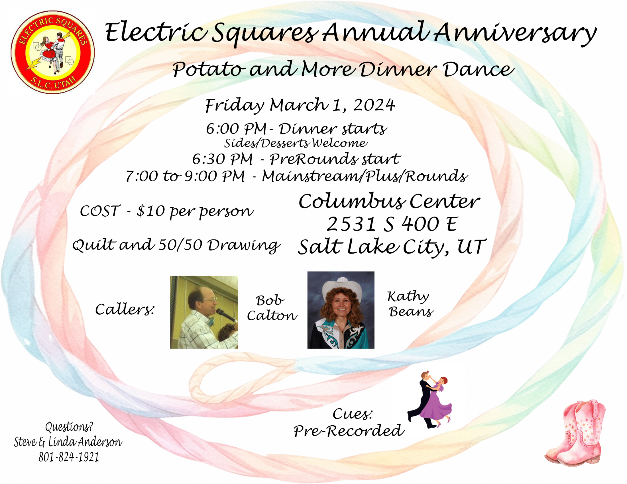 Electric Squares - Potato and More Dinner Dance