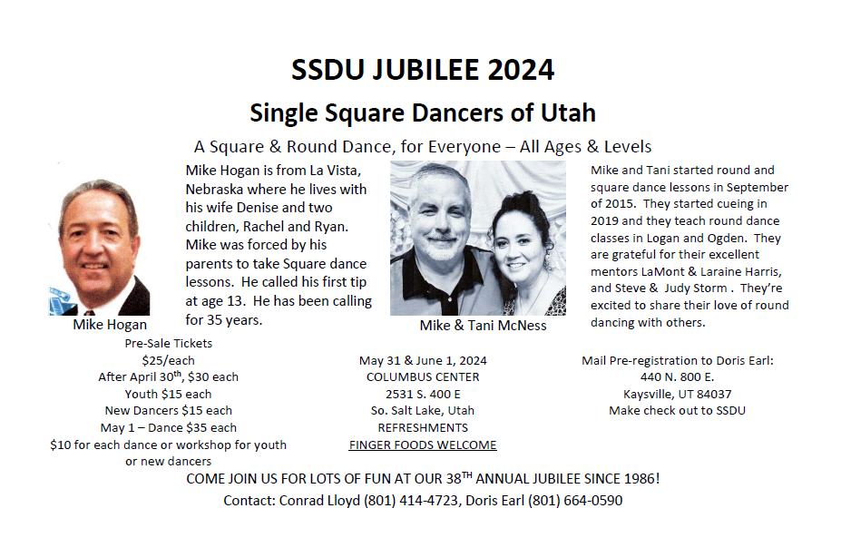 Single Square Dancers of Utah Jubilee