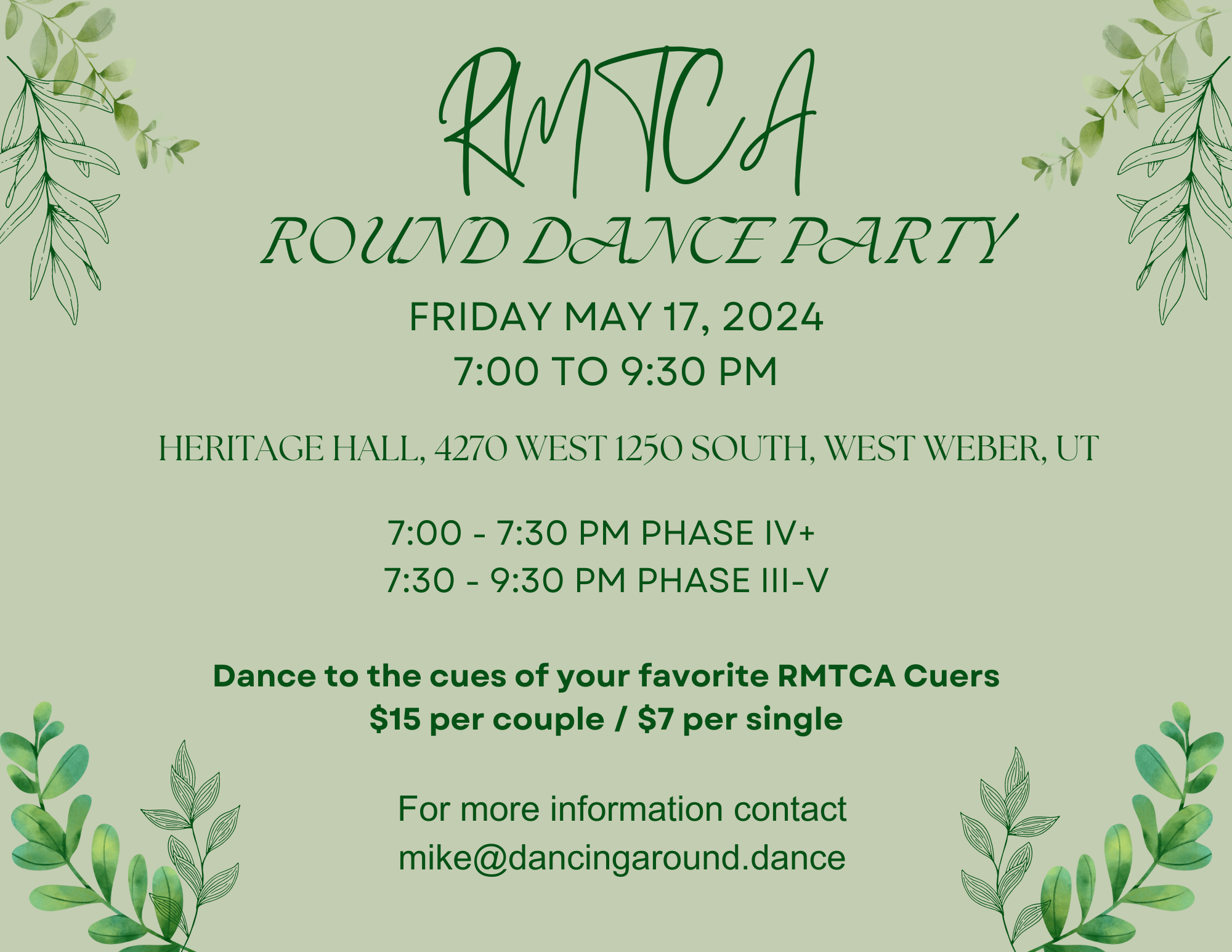 RMTCA - Round Dance Party