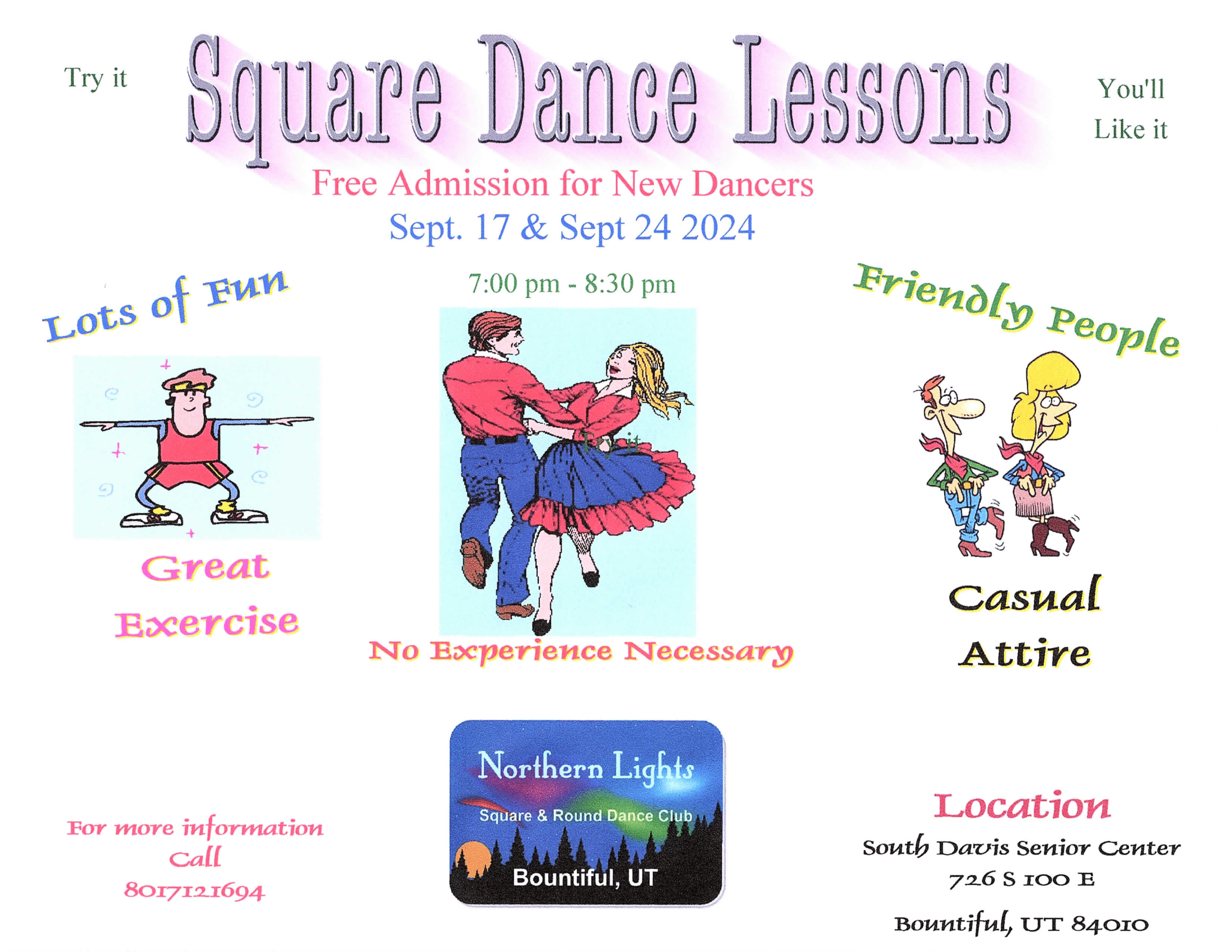 Northern Lights - New Dancer Lessons