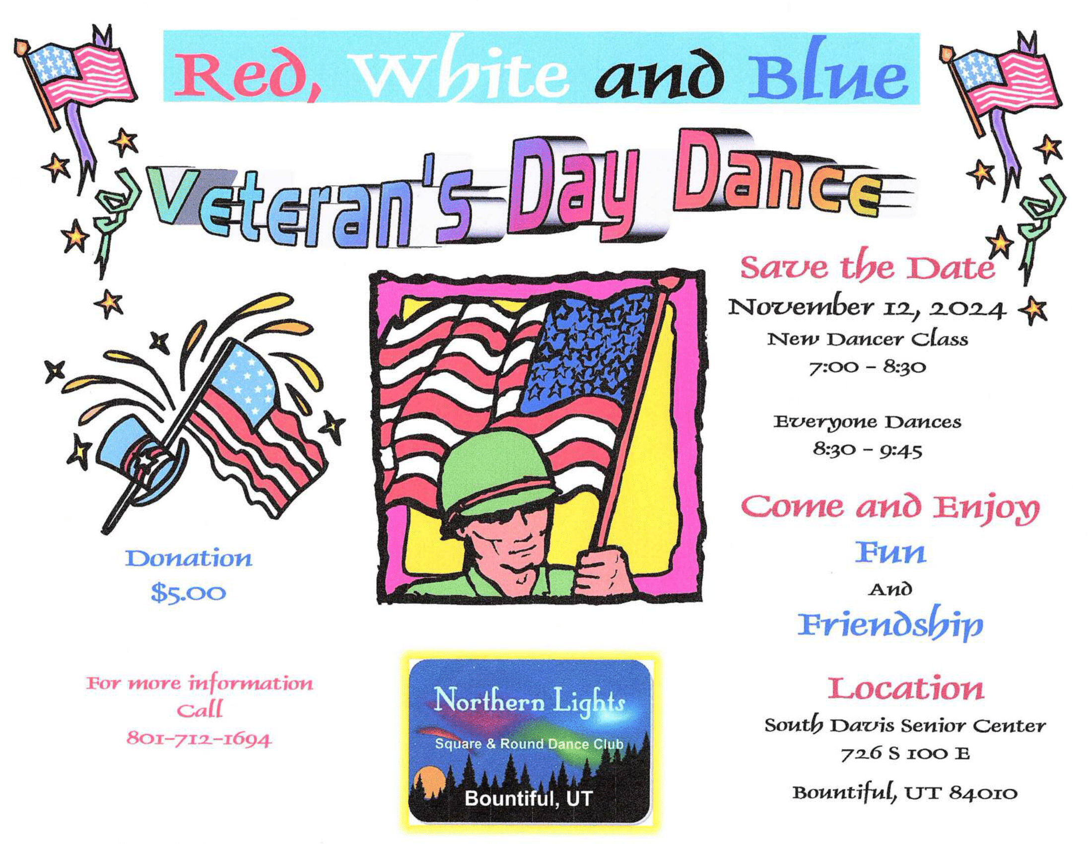 Northern Lights - Veteran's Day Dance