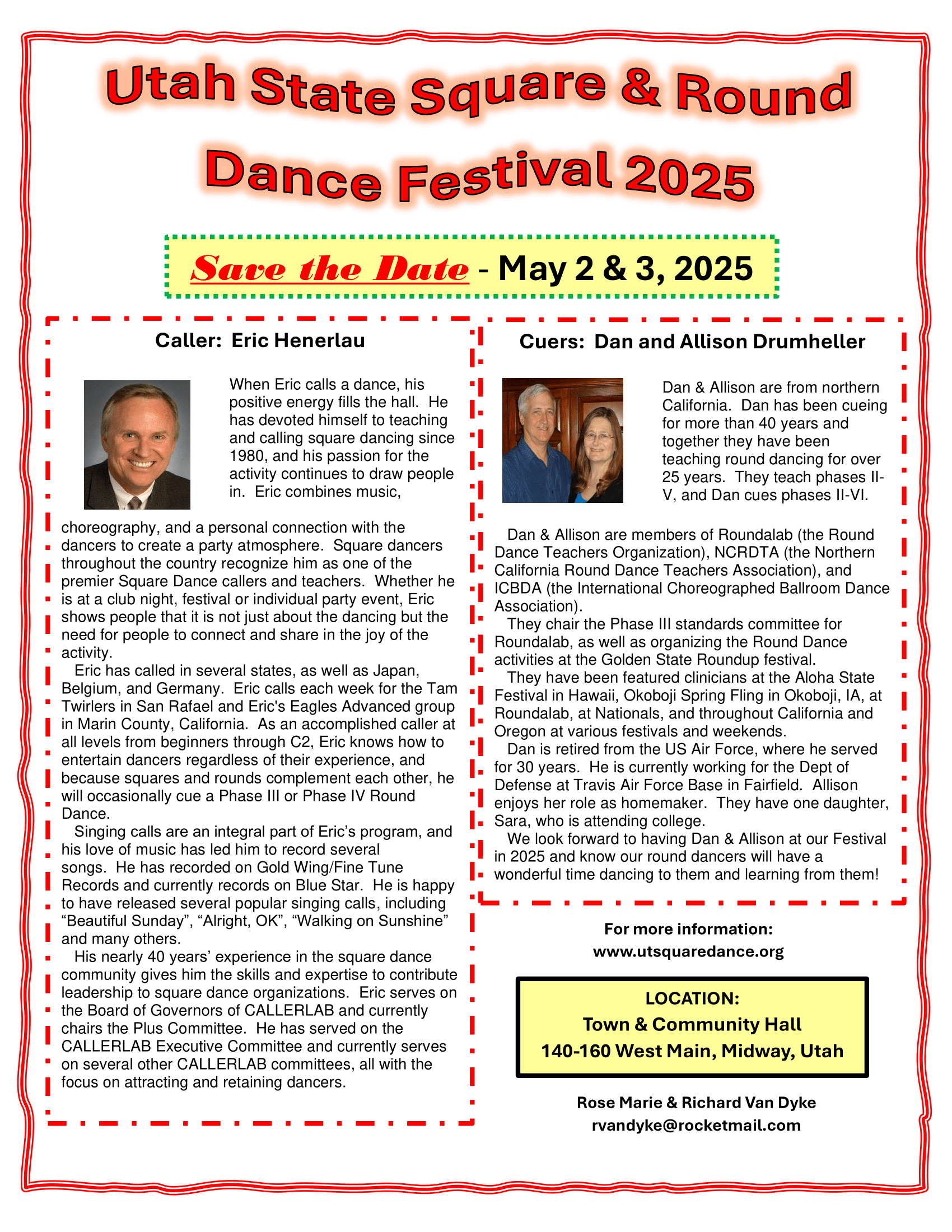 2025 Utah State Square and Round Dance Festival