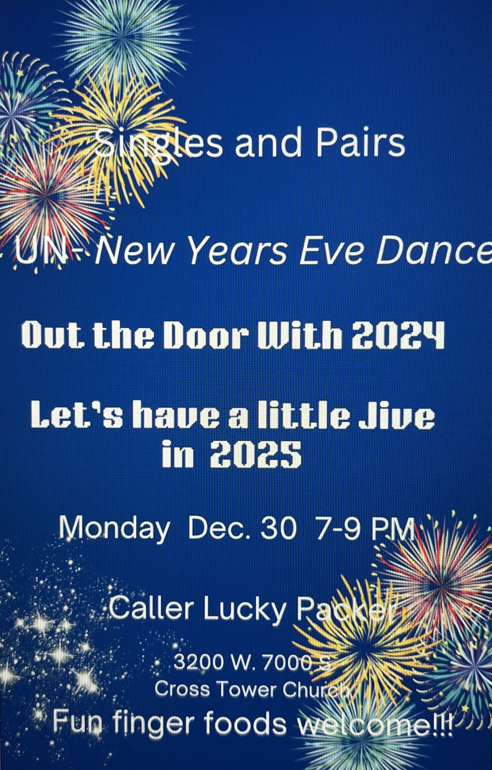 Singles and Pairs - A Very Un-New Years Eve Party