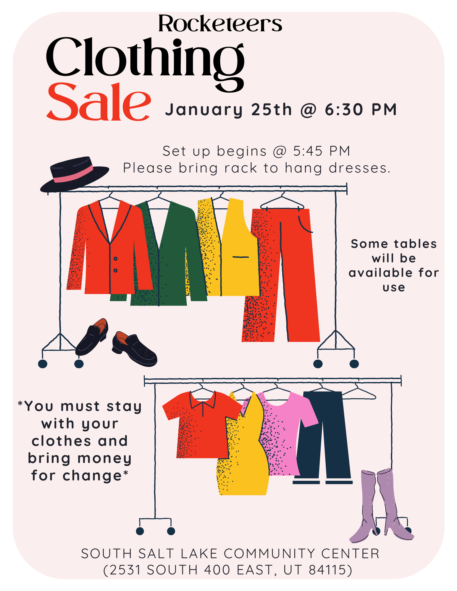 Rocketeers - Clothing Sale