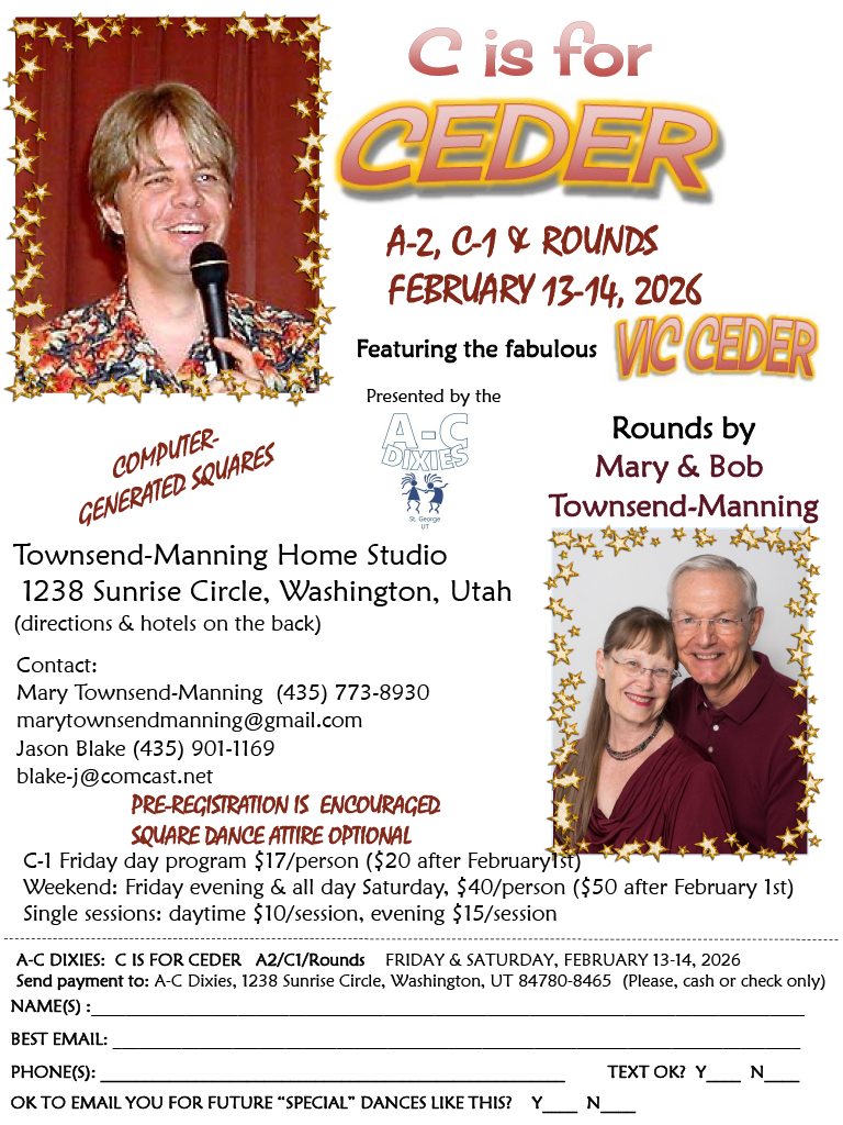 A-C Dixies - C is for Ceder