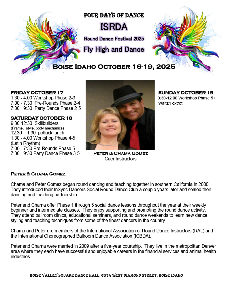 ISRDA Round Dance Festival 2025 - Fly High and Dance