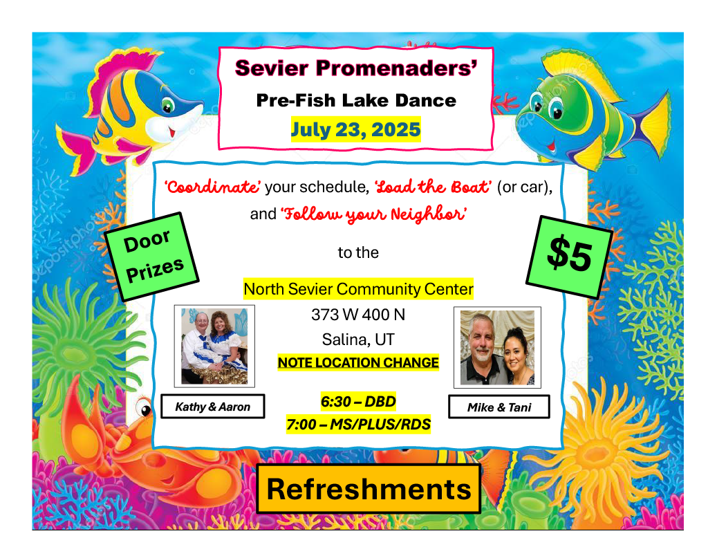 Sevier Promenaders - Pre-Fish Lake Dance