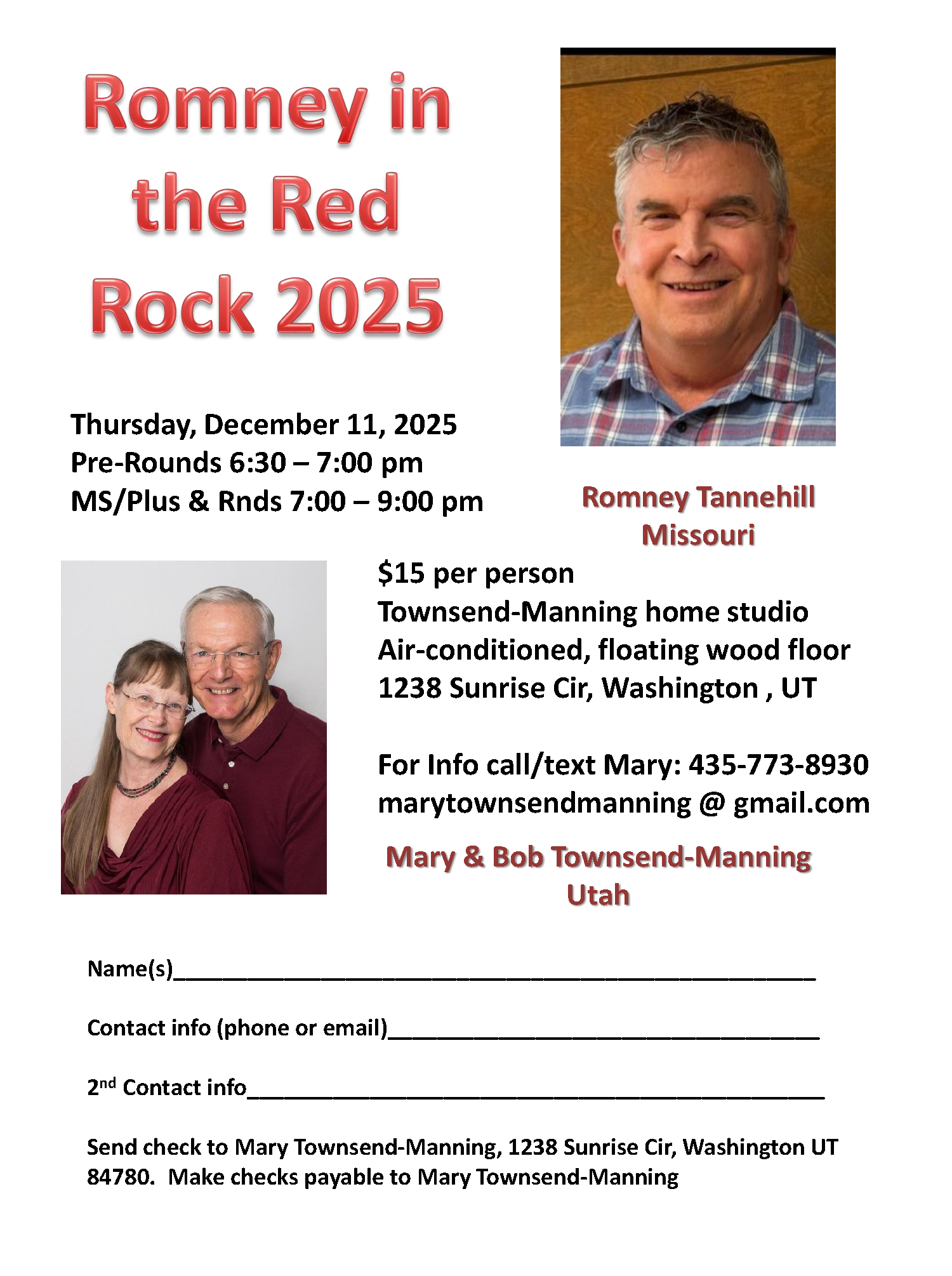 Carousel #367 - Romney in the Red Rock 2025