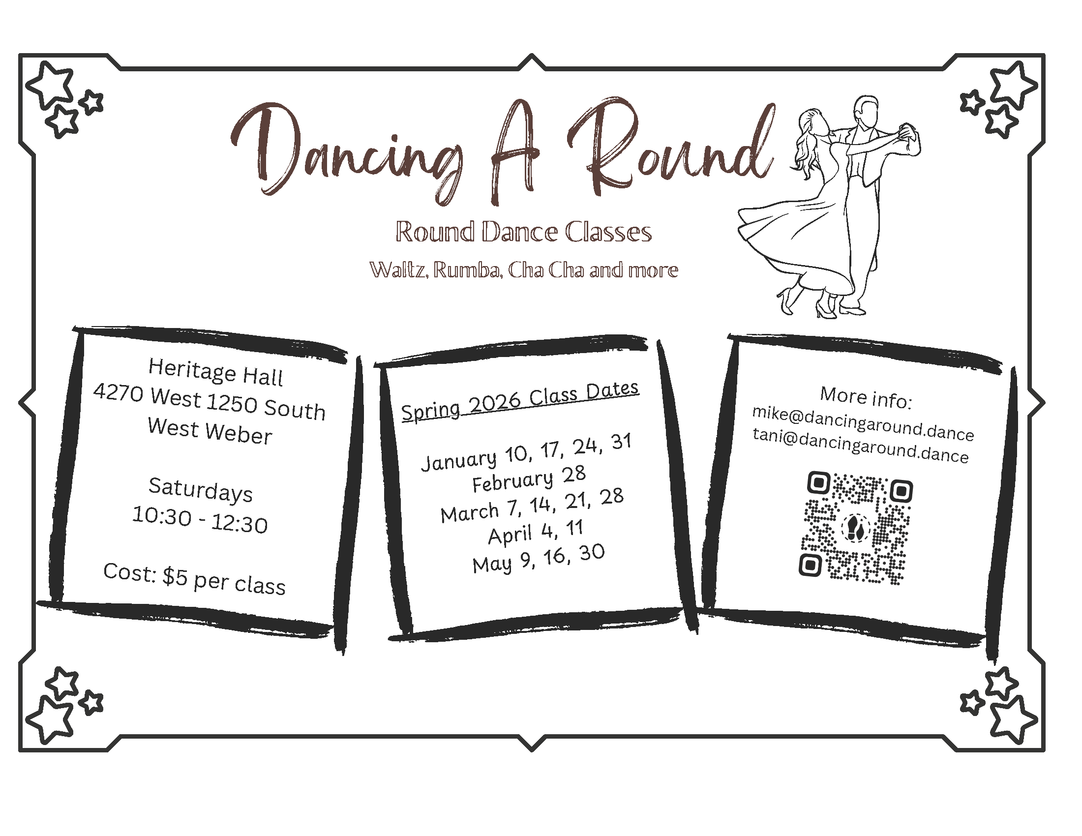 Dancing A Round - Spring 2026 Classes