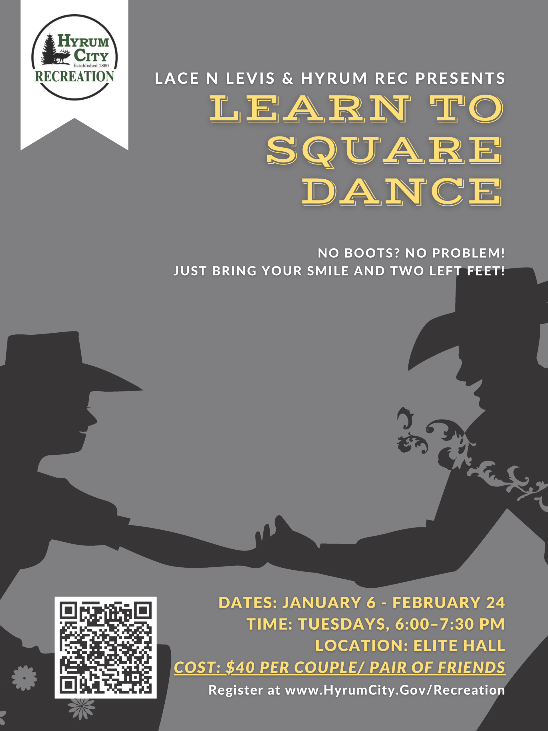 Lace N Levis & Hyrum Rec - Learn to Square Dance