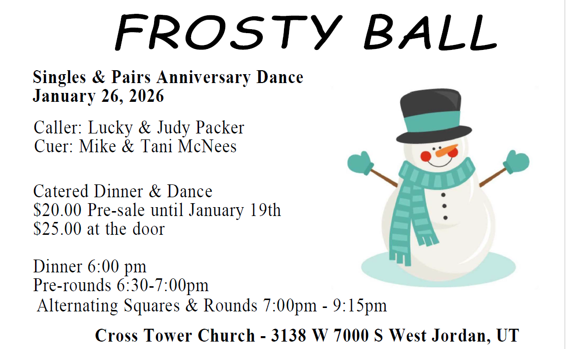 Singles and Pairs - Frosty Ball Anniversary Dance