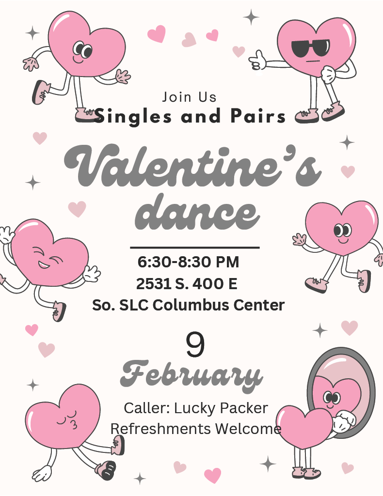 Singles and Pairs - Valentines Sweetheart Dance