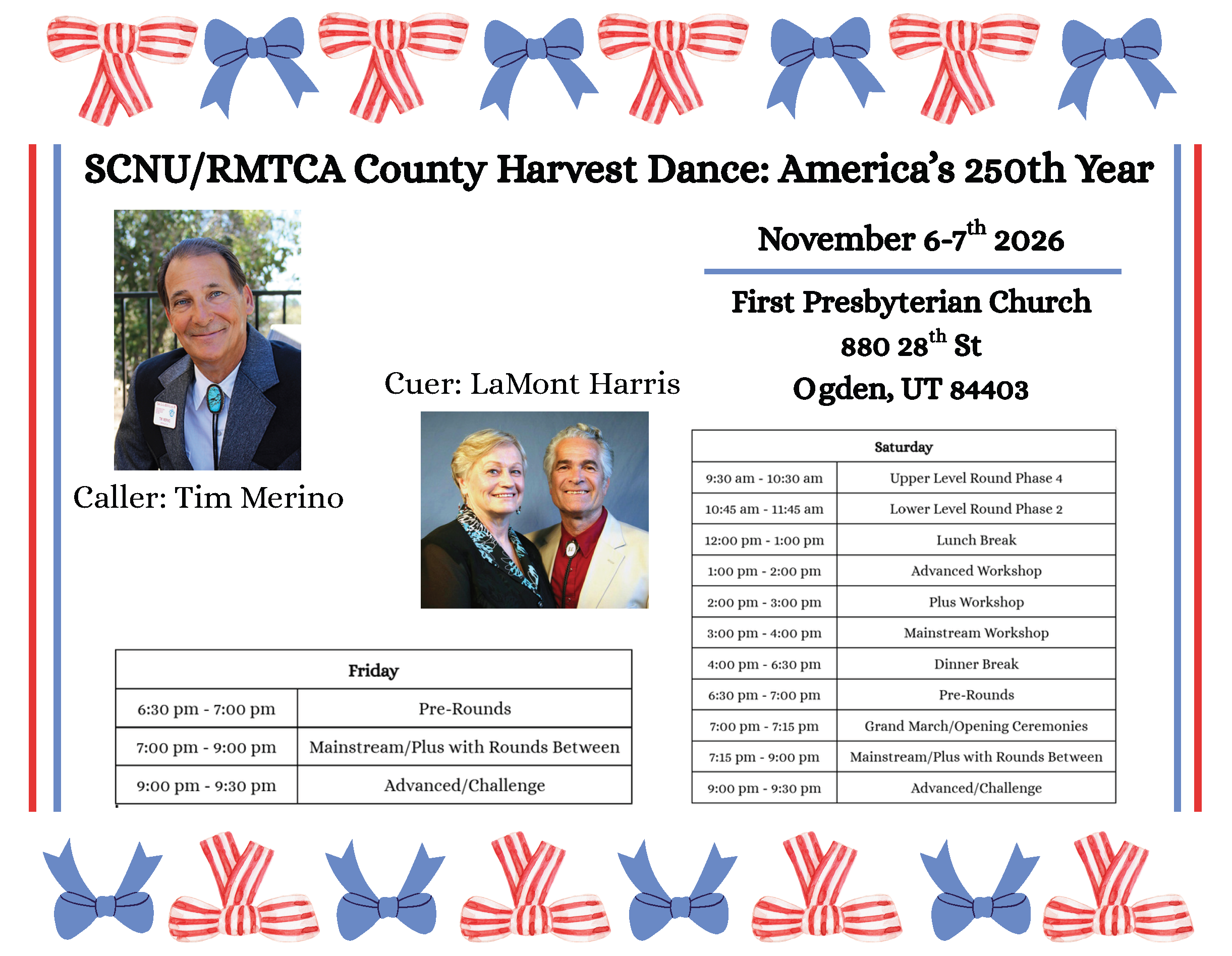 SCNU/RMTCA County Harvest Dance